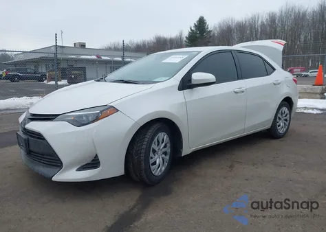 2019 Toyota Corolla Le z USA, uszkodzony, nr VIN 5YFBURHE2KP862887